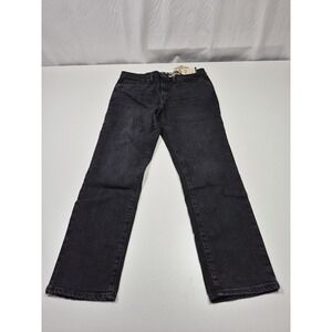 Devil-Dog Dungarees DD2036 Jeans Mens 34x30 Black Slim Straight Denim Charcoal